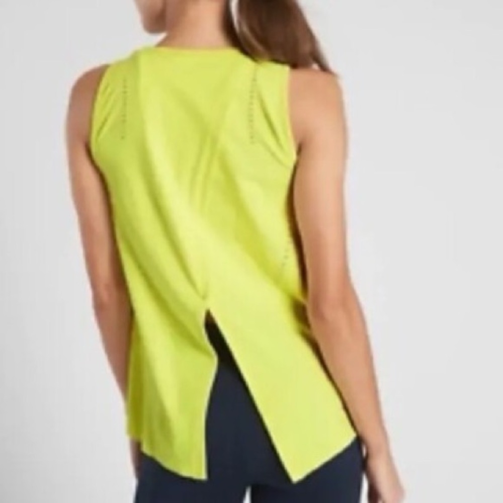 Athleta Foothill Seamless Split Open Back Tank in… - image 3